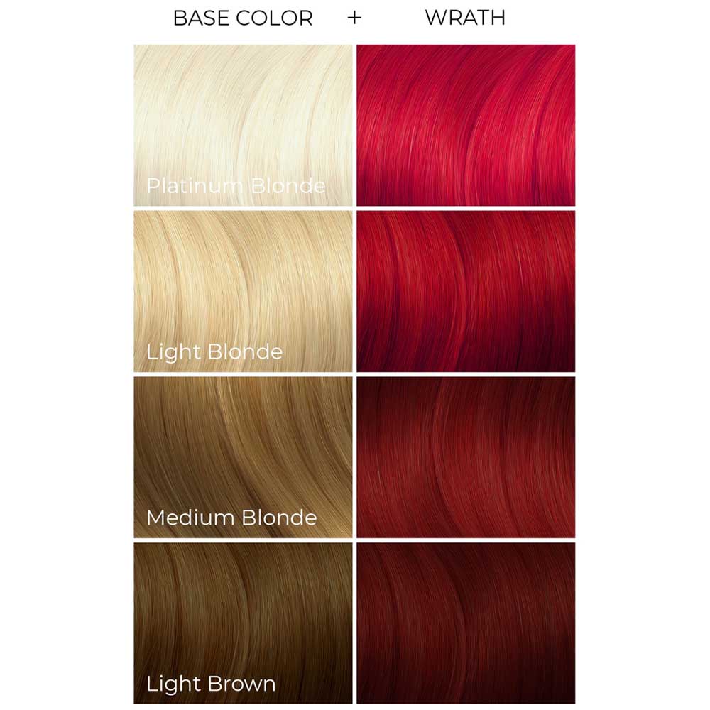 Arctic Fox - Wrath Semi permanente haarverf - Bordeaux rood/Roze